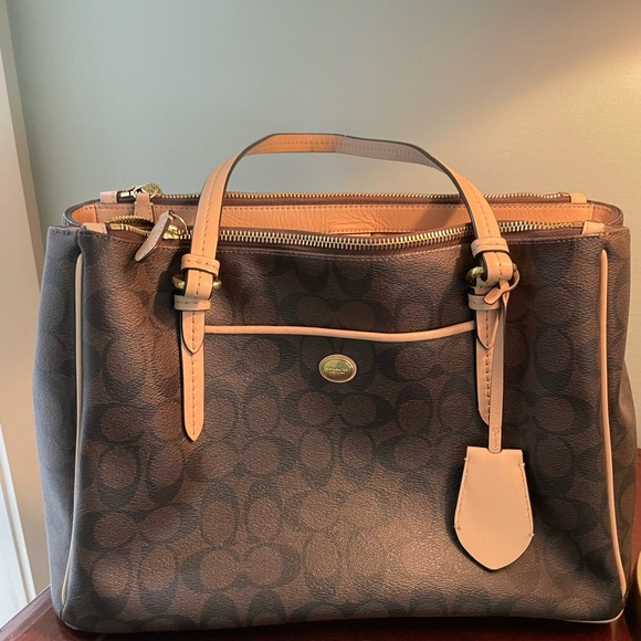 Vintage Coach Signature Tote - Picture 1 of 3